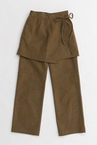 【プランク プロジェクト/PRANK PROJECT】のラップレイヤードパンツ/Wrap Layered Pants 人気、トレンドファッション・服の通販 founy(ファニー) ファッション Fashion レディースファッション Fashion for Women パンツ Pants & Trousers シンプル Simple, Minimal ビンテージ Vintage, Retro Style フィット Fit, Slim Fit ラップ Wrap, Wrap Design リアル Real, Realistic thumbnail BGE(ベージュ)|ID: prp329100004608219 ipo3291000000032927128
