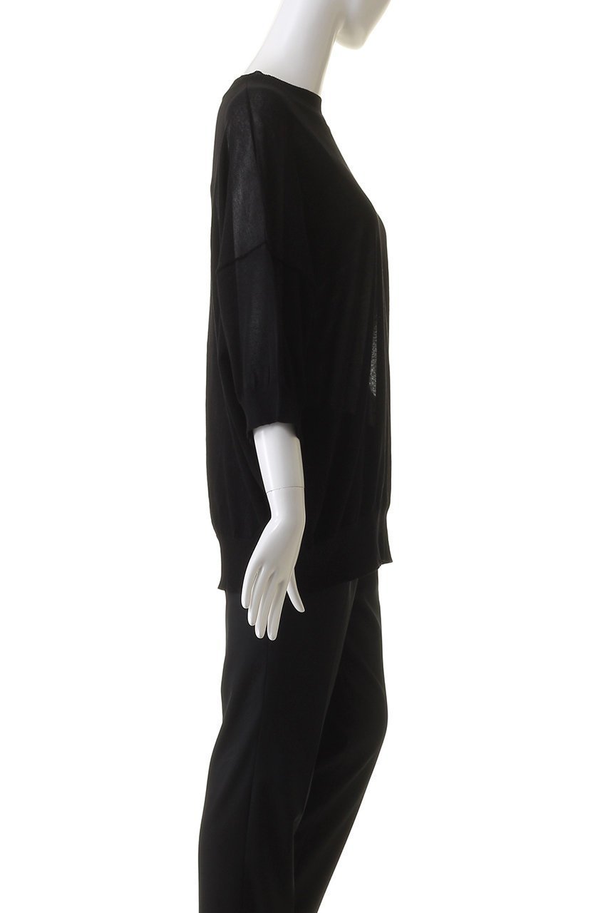 【ミズイロ インド/mizuiro ind】のcrew neck wide P/O プルオーバー 人気、トレンドファッション・服の通販 founy(ファニー) 　ファッション　Fashion　レディースファッション　Fashion for Women　トップス・カットソー　Cut & Sew Tops　シャツ・ブラウス・オフィスカジュアル　Elegant Blouses & Button-Ups　ロングTシャツ・Tシャツ　Longline T-Shirts & Tees　カジュアルプルオーバー・ニットトップス　Pullovers & Knit Tops / Casual Pullovers　カットソー・ベーシックTシャツ　Cut-and-Sewn Tops / Stretch Tees & Basics　シアー　Sheer, See-Through　ショート　Short, Short Length　シンプル　Simple, Minimal　スリーブ　Sleeve, Long Sleeve / Short Sleeve　トレンド　Trend, Trending Now　夏　Summer　春　Spring　S/S・春夏　SS, Spring/Summer, Warm Season　other-3|ID: prp329100004608224 ipo3291000000032927599