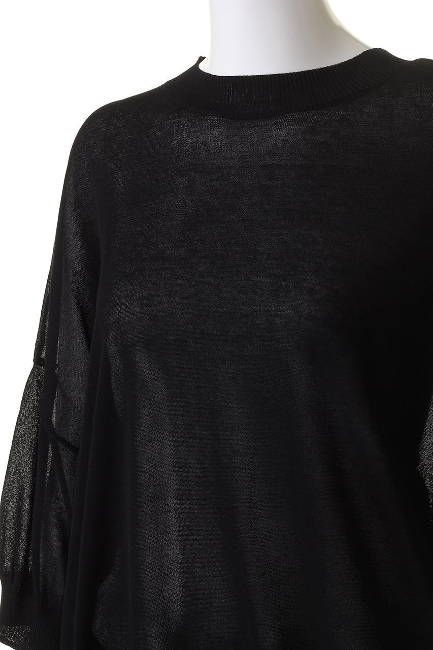 【ミズイロ インド/mizuiro ind】のcrew neck wide P/O プルオーバー 人気、トレンドファッション・服の通販 founy(ファニー) 　ファッション　Fashion　レディースファッション　Fashion for Women　トップス・カットソー　Cut & Sew Tops　シャツ・ブラウス・オフィスカジュアル　Elegant Blouses & Button-Ups　ロングTシャツ・Tシャツ　Longline T-Shirts & Tees　カジュアルプルオーバー・ニットトップス　Pullovers & Knit Tops / Casual Pullovers　カットソー・ベーシックTシャツ　Cut-and-Sewn Tops / Stretch Tees & Basics　シアー　Sheer, See-Through　ショート　Short, Short Length　シンプル　Simple, Minimal　スリーブ　Sleeve, Long Sleeve / Short Sleeve　トレンド　Trend, Trending Now　夏　Summer　春　Spring　S/S・春夏　SS, Spring/Summer, Warm Season　other-5|ID: prp329100004608224 ipo3291000000032927613