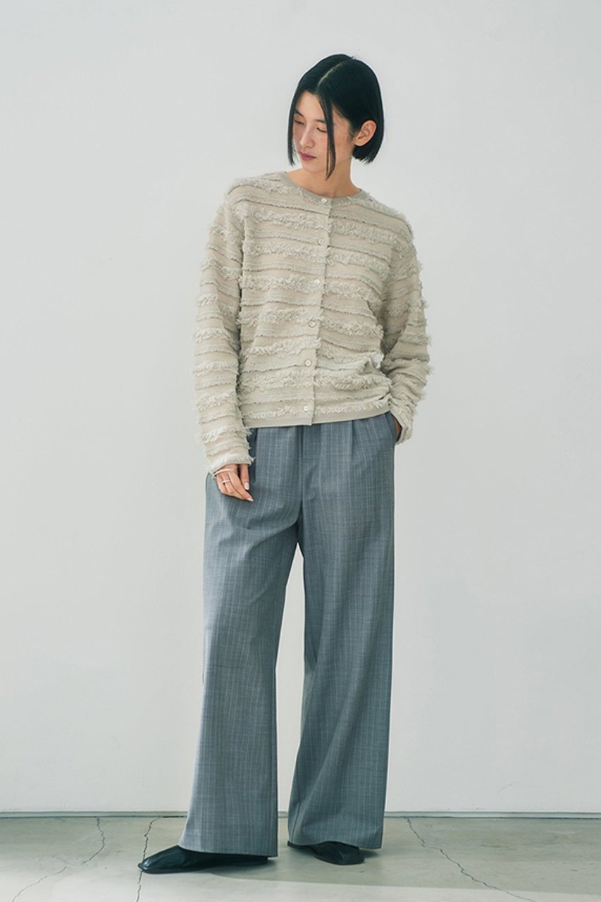 【アダワス/ADAWAS】のピンストライプ ウーヴン ドローストリング パンツ 人気、トレンドファッション・服の通販 founy(ファニー) 　ファッション　Fashion　レディースファッション　Fashion for Women　パンツ　Pants & Trousers　ストライプ　Stripe, Striped Pattern　ドローストリング　Drawstring, Pull Cord　フレア　Flare, Flared　マニッシュ　Mannish, Boyish　ワイド　Wide, Wide Fit　other-6|ID: prp329100004608232 ipo3291000000032928054