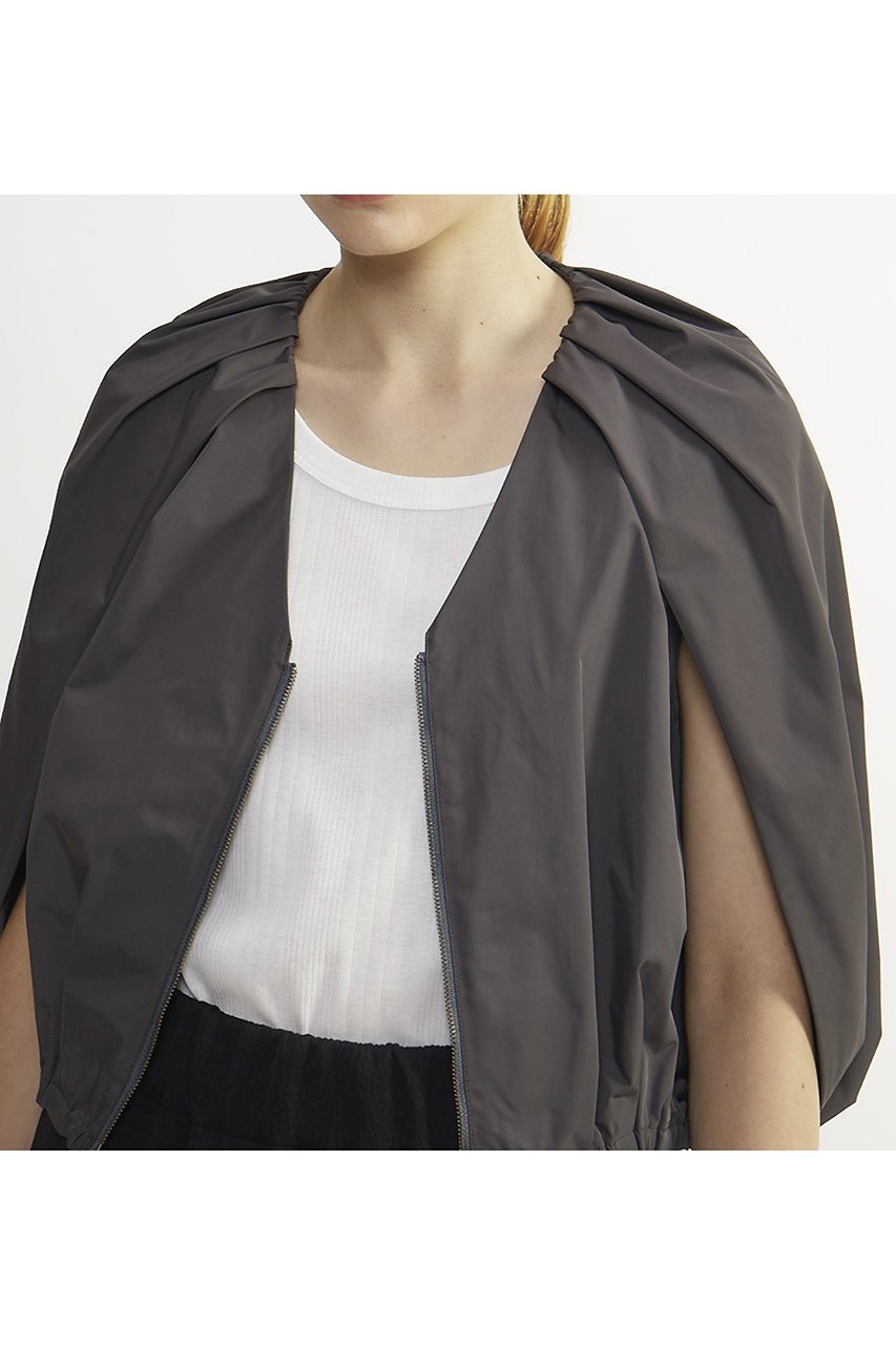 【プレインピープル/PLAIN PEOPLE】のマイクロ強撚ストレッチツイルジャケット 人気、トレンドファッション・服の通販 founy(ファニー) 　ファッション　Fashion　レディースファッション　Fashion for Women　アウター　Coat / Outerwear Collection　レディースジャケット・軽アウター　Jackets　コンパクト　Compact, Small Size　ジャケット　Jacket, Outerwear　フォルム　Silhouette, Form　ブルゾン　Blouson, Bomber Jacket　モダン　Modern, Contemporary　other-5|ID: prp329100004608235 ipo3291000000032928243