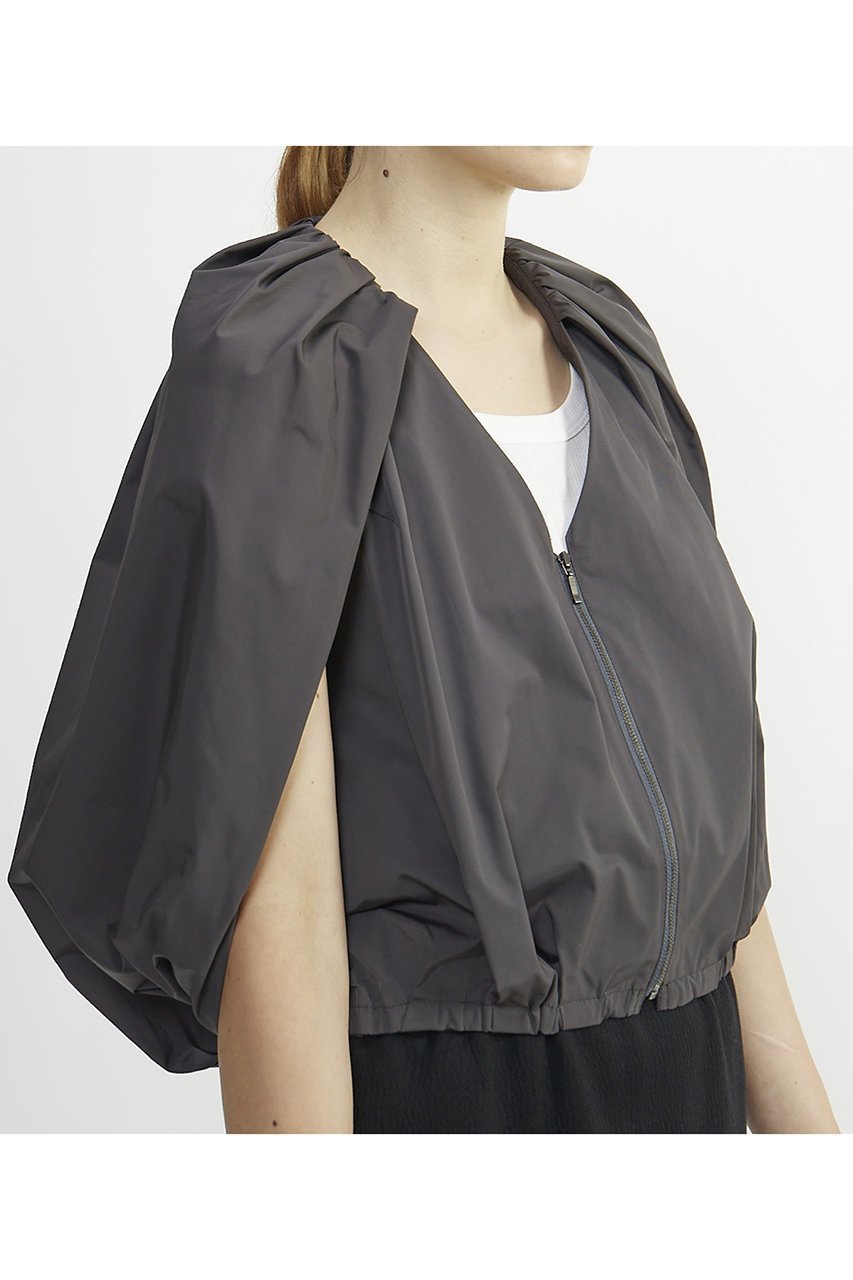 【プレインピープル/PLAIN PEOPLE】のマイクロ強撚ストレッチツイルジャケット 人気、トレンドファッション・服の通販 founy(ファニー) 　ファッション　Fashion　レディースファッション　Fashion for Women　アウター　Coat / Outerwear Collection　レディースジャケット・軽アウター　Jackets　コンパクト　Compact, Small Size　ジャケット　Jacket, Outerwear　フォルム　Silhouette, Form　ブルゾン　Blouson, Bomber Jacket　モダン　Modern, Contemporary　other-6|ID: prp329100004608235 ipo3291000000032928251