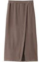 【ミディウミソリッド/MIDIUMISOLID】のrib tight SK スカート 人気、トレンドファッション・服の通販 founy(ファニー) ファッション Fashion レディースファッション Fashion for Women スカート Skirts ロングスカート Long Skirts / Maxi & Midi Skirts おすすめ Recommended / Our Picks アクリル Acrylic Material シンプル Simple, Minimal スリット Slit, Slit Detail セットアップ Set-Up, Coordinated Outfit フロント Front, Front Design ラップ Wrap, Wrap Design ロング Long, Long-Length thumbnail beige|ID: prp329100004608241 ipo3291000000034970856