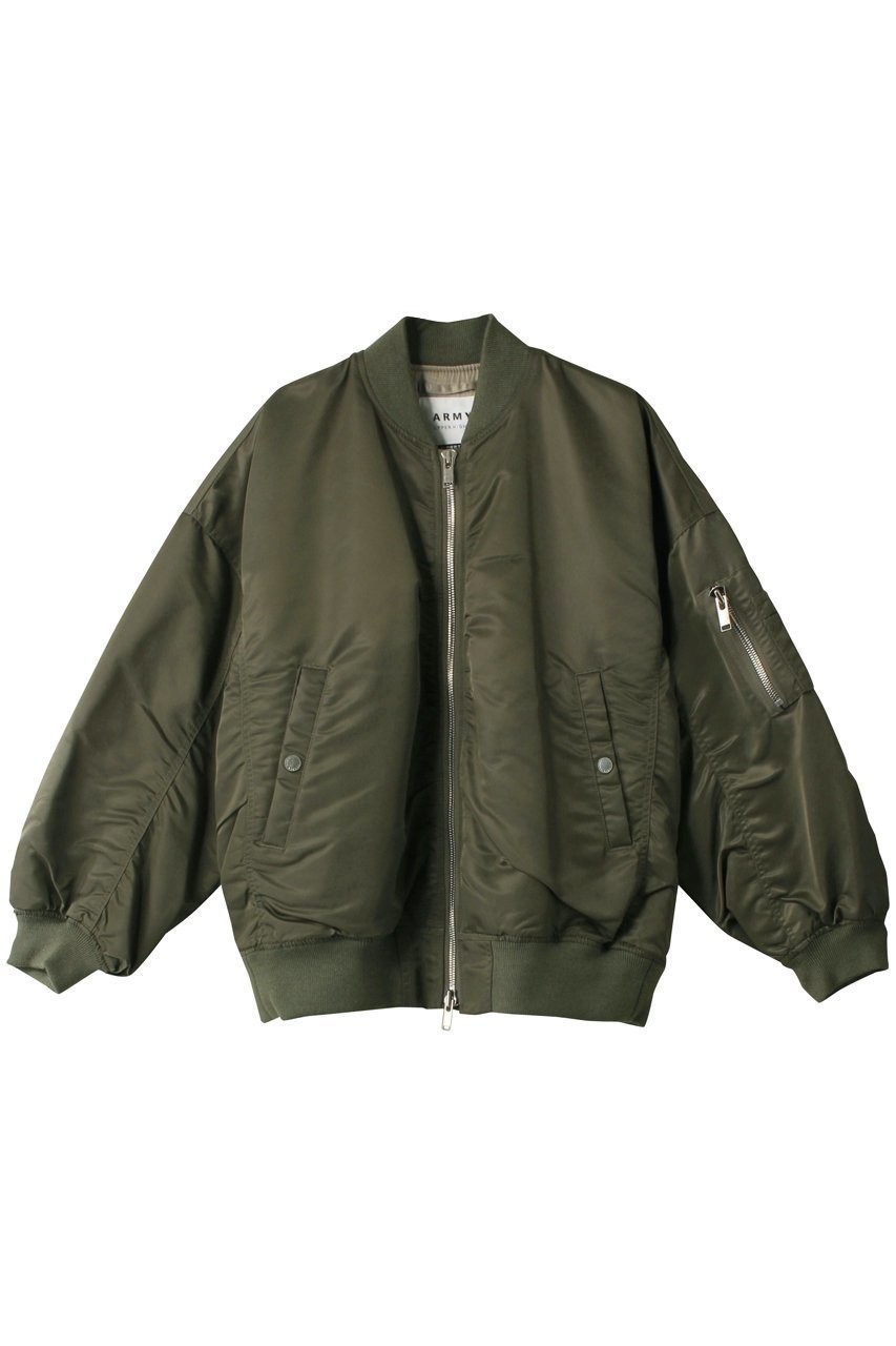 【マルティニーク/martinique】の【upper hights】THE U-2ブルゾン インテリア・キッズ・メンズ・レディースファッション・服の通販 founy(ファニー) 　ファッション　Fashion　レディースファッション　Fashion for Women　アウター　Coat / Outerwear Collection　レディースジャケット・軽アウター　Jackets　ブルゾンジャケット・スポーティアウター　Blouson Jackets　おすすめ　Recommended / Our Picks　クール　Cool, Chic　ジャケット　Jacket, Outerwear　トレンド　Trend, Trending Now　バランス　Balance, Style Balance　ファブリック　Fabric, Textile　ブルゾン　Blouson, Bomber Jacket　ルーズ　Loose, Oversized　レース　Lace, Lace Fabric　定番　Standard, Basic Item　カーキ|ID: prp329100004608243 ipo3291000000032928700