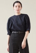 【マルティニーク/martinique】のコンビパフスリーブプルオーバー ネイビー|ID: prp329100004608246 ipo3291000000032928876