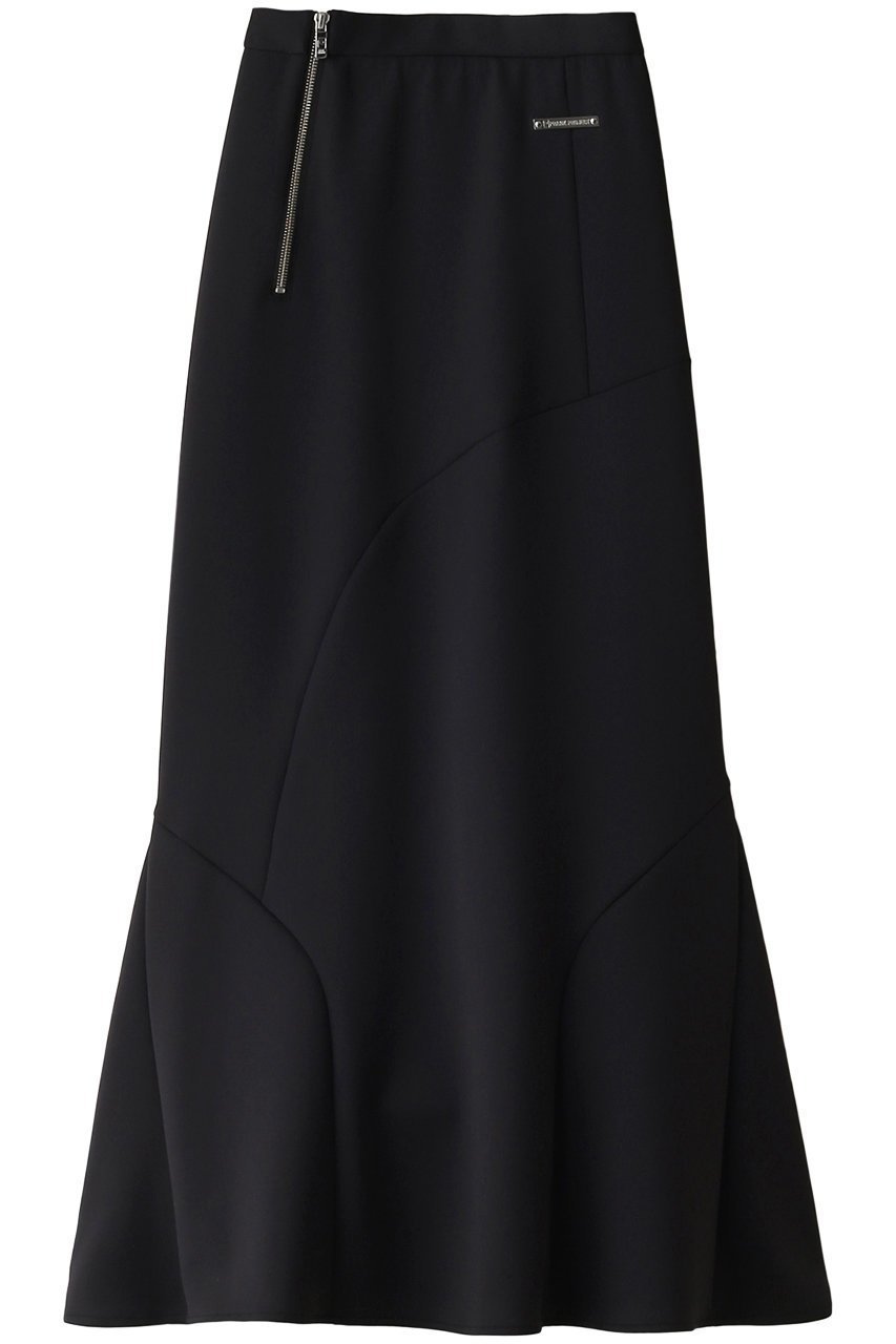 【プランク プロジェクト/PRANK PROJECT】のスキューバマーメイドマキシスカート / Scuba Mermaid Maxi Skirt 人気、トレンドファッション・服の通販 founy(ファニー) 　ファッション　Fashion　レディースファッション　Fashion for Women　スカート　Skirts　ロングスカート　Long Skirts / Maxi & Midi Skirts　アシンメトリー　Asymmetrical Style　ジップ　Zip, Zipper　スウェット / スエット　Sweatshirt, Sweatwear　スポーティ　Sporty, Casual Athletic　ドレープ　Drape, Draping Fabric　フィット　Fit, Slim Fit　プレート　Plate, Dish　マキシ　Maxi, Full Length　マーメイド　Mermaid, Fishtail Silhouette　ロング　Long, Long-Length　エレガント 上品　Elegant　 other-1|ID: prp329100004608249 ipo3291000000035057321