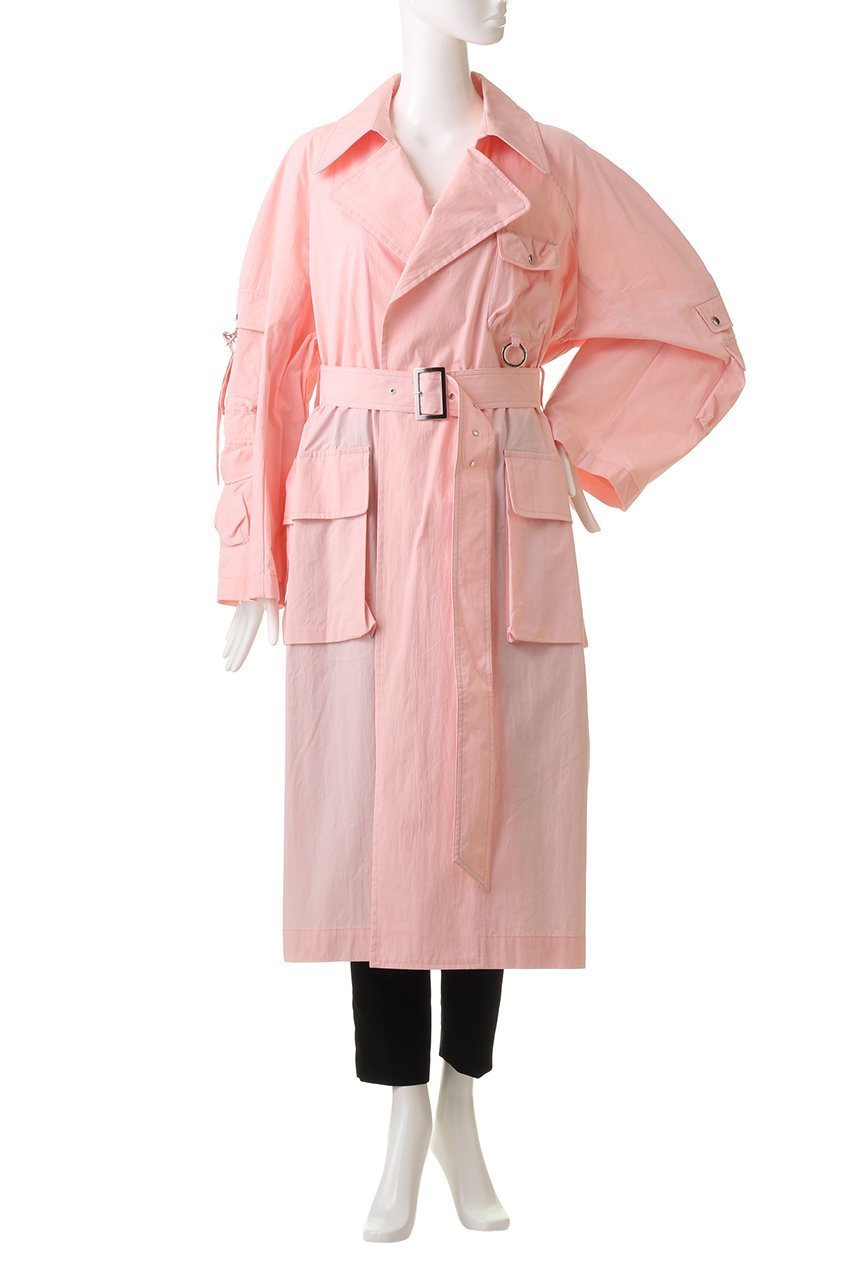 【プランク プロジェクト/PRANK PROJECT】のメニーポケットタクティカルコート / Many Pockets Tactical Coat 人気、トレンドファッション・服の通販 founy(ファニー) 　ファッション　Fashion　レディースファッション　Fashion for Women　アウター　Coat / Outerwear Collection　コート・ロングコート・ピーコート　Long Coats, Peacoats & More　おすすめ　Recommended / Our Picks　タイプライター　Typewriter Fabric, Crisp Cotton　タンブラー　Tumbler, Travel Mug　ボトム　Bottoms, Lower Wear　ポケット　Pocket, Pocket Detail　ミリタリー　Military, Army Style　モダン　Modern, Contemporary　ロング　Long, Long-Length　軽量　Lightweight, Ultra Light　other-2|ID: prp329100004608252 ipo3291000000032929306