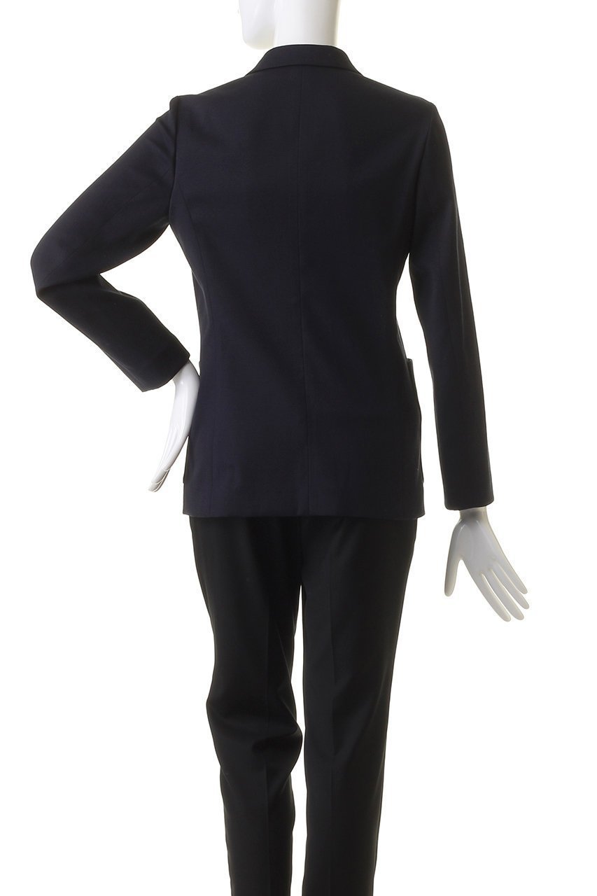 【アナイ/ANAYI】のカラミコットンダブルジャケット 人気、トレンドファッション・服の通販 founy(ファニー) 　ファッション　Fashion　レディースファッション　Fashion for Women　アウター　Coat / Outerwear Collection　レディースジャケット・軽アウター　Jackets　シンプル　Simple, Minimal　ジャケット　Jacket, Outerwear　ダブル　Double, Double-Breasted　デニム　Denim, Jeans Material　エレガント 上品　Elegant　other-4|ID: prp329100004608254 ipo3291000000032929505