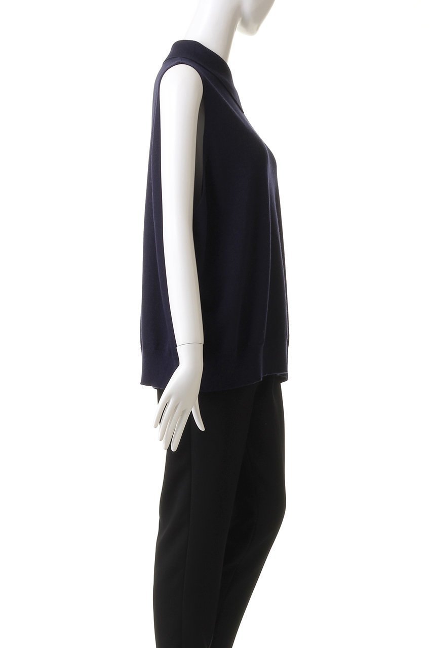 【ミズイロ インド/mizuiro ind】のasymmetry collar wide vest ベスト 人気、トレンドファッション・服の通販 founy(ファニー) 　ファッション　Fashion　レディースファッション　Fashion for Women　トップス・カットソー　Cut & Sew Tops　ニット　Knit Tops & Sweaters　ベスト&ジレ / 重ね着スタイル　Vests & Gilets　カジュアルプルオーバー・ニットトップス　Pullovers & Knit Tops / Casual Pullovers　アシンメトリー　Asymmetrical Style　シンプル　Simple, Minimal　トレンド　Trend, Trending Now　ベスト　Vest, Waistcoat　ロング　Long, Long-Length　other-3|ID: prp329100004608256 ipo3291000000032929578