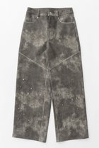 【メゾンスペシャル/MAISON SPECIAL】のStuds Vegan Leather Straight Pants/スタッズヴィーガンレザーストレートパンツ C.GRY(チャコールグレー)|ID: prp329100004608257 ipo3291000000032929542