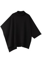 【ミズイロ インド/mizuiro ind】のponcho like high neck P/O プルオーバー 人気、トレンドファッション・服の通販 founy(ファニー) ファッション Fashion レディースファッション Fashion for Women トップス・カットソー Cut & Sew Tops ニット Knit Tops & Sweaters カジュアルプルオーバー・ニットトップス Pullovers & Knit Tops / Casual Pullovers アシンメトリー Asymmetrical Style ハイネック High Neck, Mock Neck ポンチョ Poncho, Cape Style thumbnail black|ID: prp329100004608260 ipo3291000000034980563