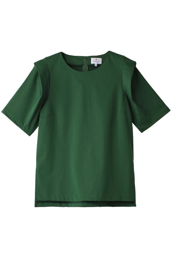 【ランバン オン ブルー/LANVIN en Bleu】のスクエアタックスリーブカットソー インテリア・キッズ・メンズ・レディースファッション・服の通販 founy(ファニー) https://founy.com/ ファッション Fashion レディースファッション Fashion for Women トップス・カットソー Cut & Sew Tops シャツ・ブラウス・オフィスカジュアル Elegant Blouses & Button-Ups ロングTシャツ・Tシャツ Longline T-Shirts & Tees カットソー・ベーシックTシャツ Cut-and-Sewn Tops / Stretch Tees & Basics カットソー Cut and Sewn Top コンパクト Compact, Small Size ショート Short, Short Length シンプル Simple, Minimal スクエア Square, Square Shape スリーブ Sleeve, Long Sleeve / Short Sleeve フォルム Silhouette, Form |ID: prp329100004608266 ipo3291000000032929754