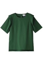 【ランバン オン ブルー/LANVIN en Bleu】のスクエアタックスリーブカットソー グリーン|ID: prp329100004608266 ipo3291000000032929762