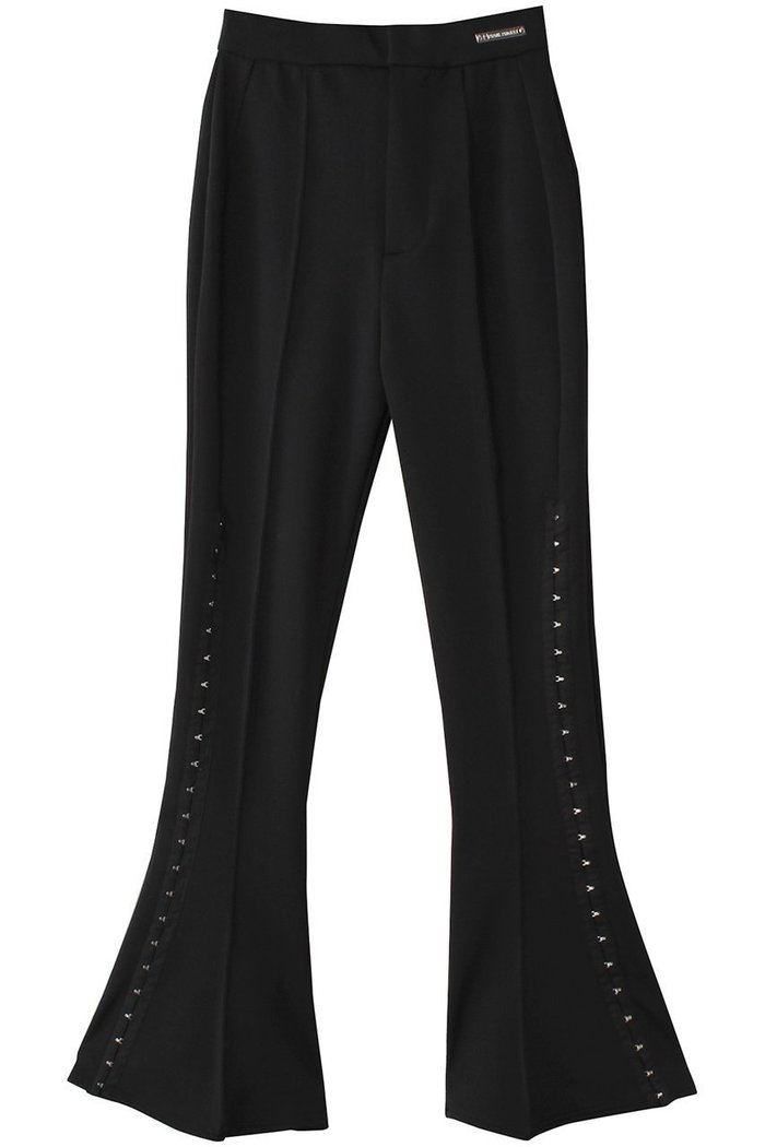 【プランク プロジェクト/PRANK PROJECT】のフックラインフレアパンツ インテリア・キッズ・メンズ・レディースファッション・服の通販 founy(ファニー) https://founy.com/ ファッション Fashion レディースファッション Fashion for Women パンツ Pants & Trousers ウォーム Warm Fabric カットソー Cut and Sewn Top スリム Slim, Slim Fit バランス Balance, Style Balance フィット Fit, Slim Fit フレア Flare, Flared |ID: prp329100004608267 ipo3291000000034980728