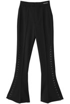 【プランク プロジェクト/PRANK PROJECT】のフックラインフレアパンツ 人気、トレンドファッション・服の通販 founy(ファニー) ファッション Fashion レディースファッション Fashion for Women パンツ Pants & Trousers ウォーム Warm Fabric カットソー Cut and Sewn Top スリム Slim, Slim Fit バランス Balance, Style Balance フィット Fit, Slim Fit フレア Flare, Flared thumbnail BLK(ブラック)|ID: prp329100004608267 ipo3291000000034980729