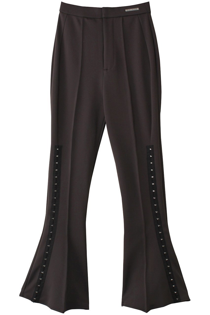 【プランク プロジェクト/PRANK PROJECT】のフックラインフレアパンツ インテリア・キッズ・メンズ・レディースファッション・服の通販 founy(ファニー) 　ファッション　Fashion　レディースファッション　Fashion for Women　パンツ　Pants & Trousers　ウォーム　Warm Fabric　カットソー　Cut and Sewn Top　スリム　Slim, Slim Fit　バランス　Balance, Style Balance　フィット　Fit, Slim Fit　フレア　Flare, Flared　GRY(グレー)|ID: prp329100004608267 ipo3291000000034980730