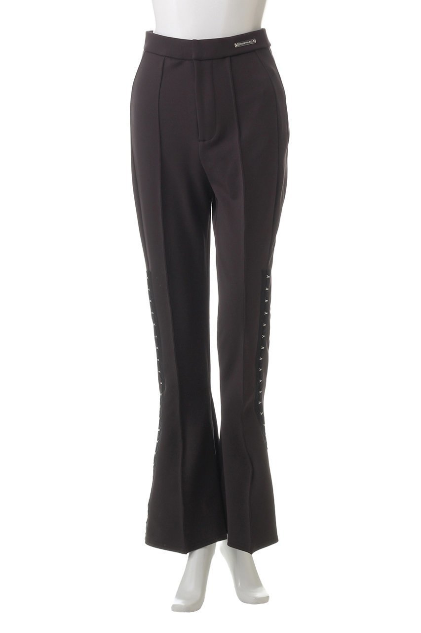 【プランク プロジェクト/PRANK PROJECT】のフックラインフレアパンツ 人気、トレンドファッション・服の通販 founy(ファニー) 　ファッション　Fashion　レディースファッション　Fashion for Women　パンツ　Pants & Trousers　ウォーム　Warm Fabric　カットソー　Cut and Sewn Top　スリム　Slim, Slim Fit　バランス　Balance, Style Balance　フィット　Fit, Slim Fit　フレア　Flare, Flared　other-2|ID: prp329100004608267 ipo3291000000034980731