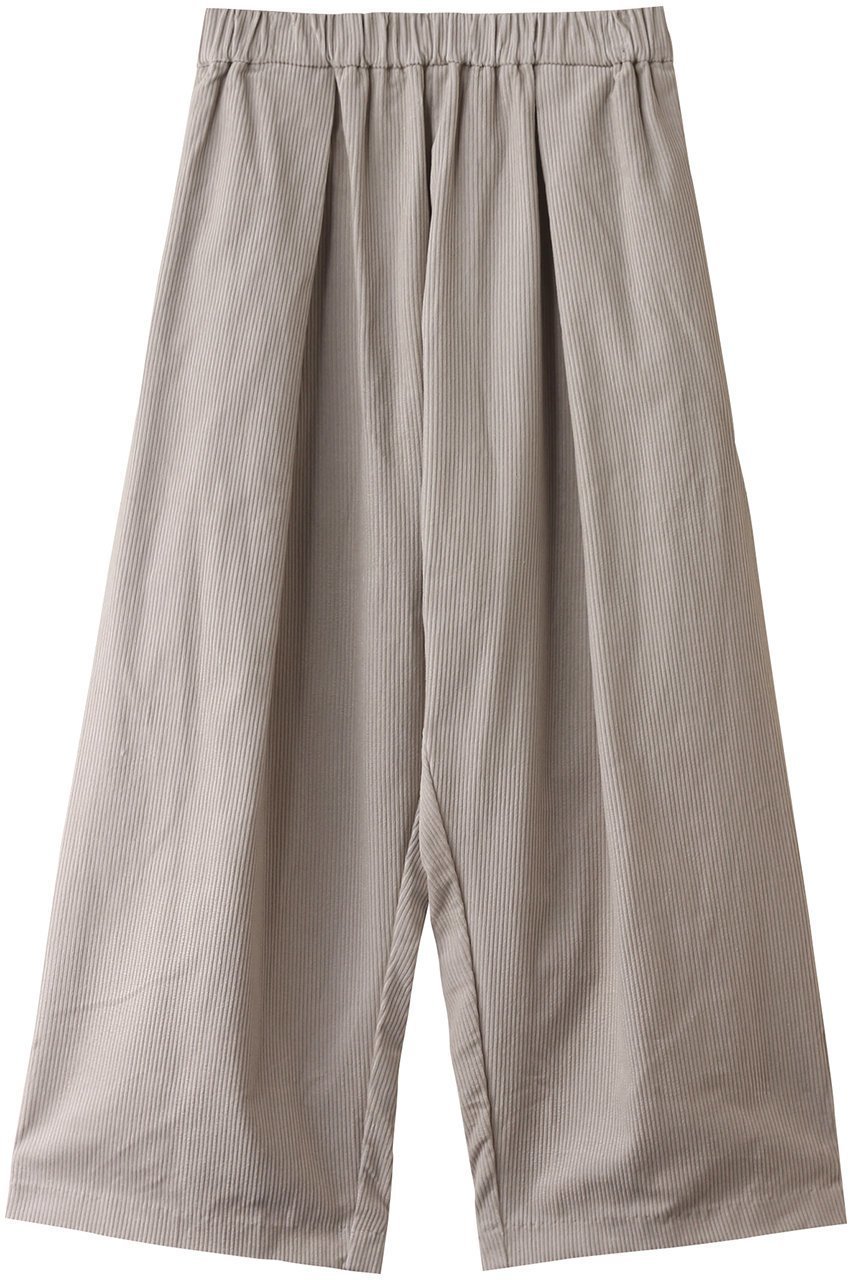 【ミズイロ インド/mizuiro ind】のcorduroy wide PT パンツ インテリア・キッズ・メンズ・レディースファッション・服の通販 founy(ファニー) 　ファッション　Fashion　レディースファッション　Fashion for Women　パンツ　Pants & Trousers　クロップド　Cropped, Short Length　コーデュロイ　Corduroy, Cord Fabric　シンプル　Simple, Minimal　バランス　Balance, Style Balance　ワイド　Wide, Wide Fit　s.beige|ID: prp329100004608268 ipo3291000000032929864