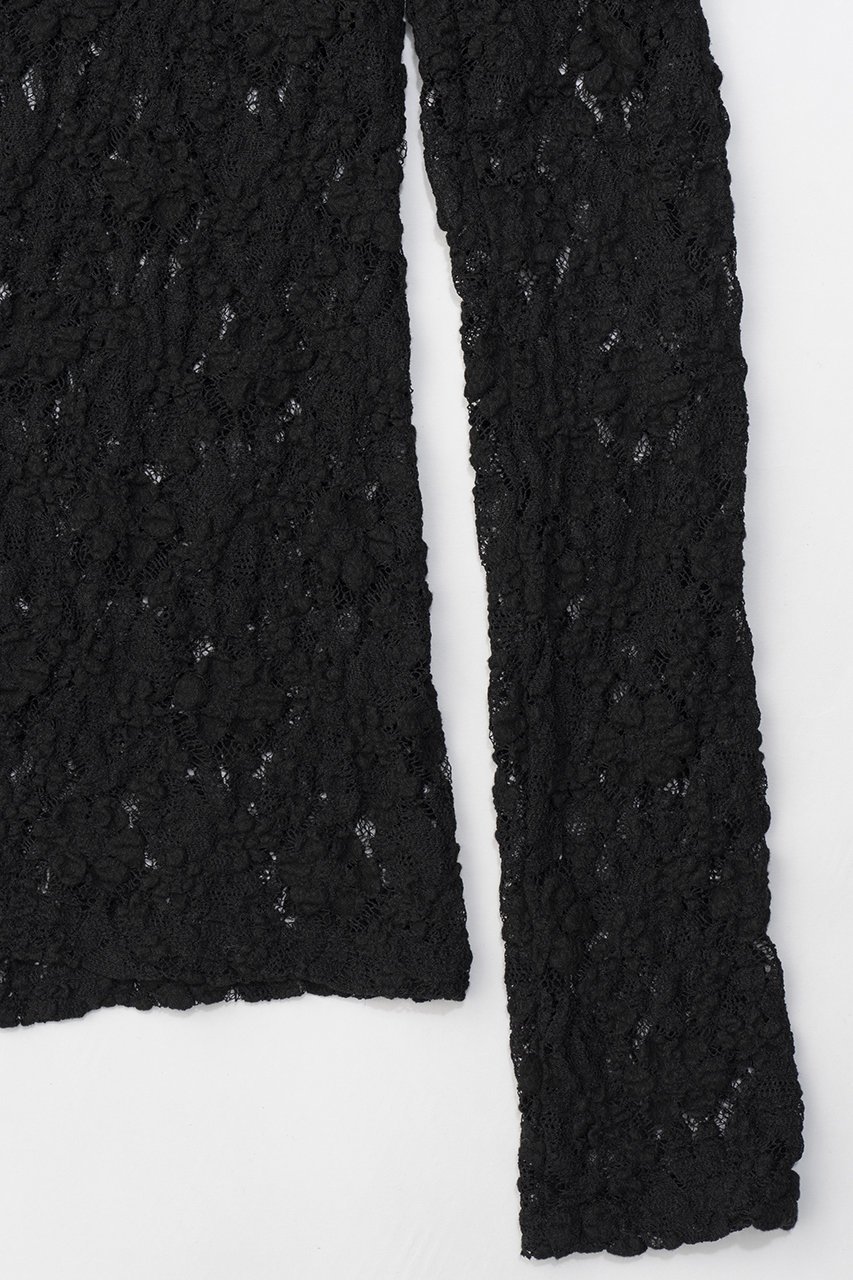 【プランク プロジェクト/PRANK PROJECT】のオフショルリボントップ / Off Shoulder Ribbon Top 人気、トレンドファッション・服の通販 founy(ファニー) ファッション Fashion レディースファッション Fashion for Women トップス・カットソー Cut & Sew Tops シャツ・ブラウス・オフィスカジュアル Elegant Blouses & Button-Ups おすすめ Recommended / Our Picks インナー Innerwear スリーブ Sleeve, Long Sleeve / Short Sleeve タンク Tank Top, Sleeveless Top デコルテ Décolleté, Neckline フラワー Flower, Floral ベロア Velour, Soft Velvet リボン Ribbon, Bow レース Lace, Lace Fabric ロング Long, Long-Length エレガント 上品 Elegant other-7|ID: prp329100004608270 ipo3291000000034422485