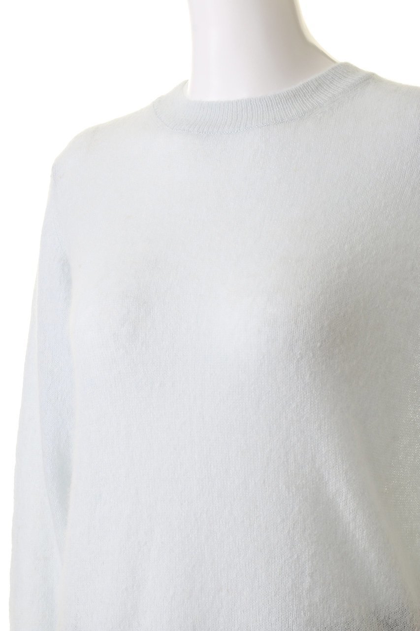 【スローン/SLOANE】の10G天竺 アルパカ混 クルーネックプルオーバー 人気、トレンドファッション・服の通販 founy(ファニー) 　ファッション　Fashion　レディースファッション　Fashion for Women　トップス・カットソー　Cut & Sew Tops　ニット　Knit Tops & Sweaters　カジュアルプルオーバー・ニットトップス　Pullovers & Knit Tops / Casual Pullovers　A/W・秋冬　Autumn/Winter　other-5|ID: prp329100004608271 ipo3291000000032930242