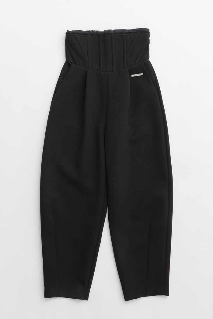 【プランク プロジェクト/PRANK PROJECT】のハイウエストバルーンパンツ / High Waist Balloon Pants インテリア・キッズ・メンズ・レディースファッション・服の通販 founy(ファニー) https://founy.com/ ファッション Fashion レディースファッション Fashion for Women パンツ Pants & Trousers ストレッチ Stretch, Stretchy Fabric スリット Slit, Slit Detail |ID: prp329100004608273 ipo3291000000032930253