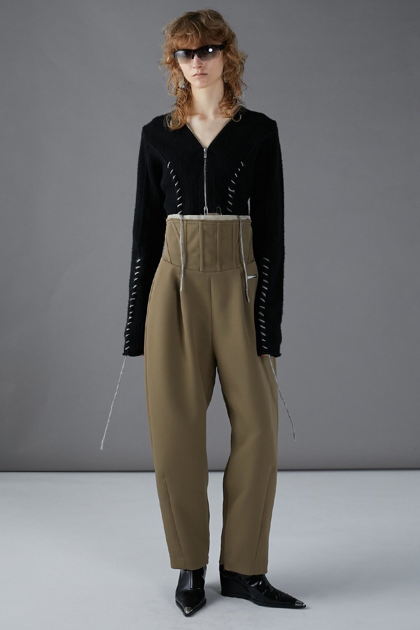 【プランク プロジェクト/PRANK PROJECT】のハイウエストバルーンパンツ / High Waist Balloon Pants 人気、トレンドファッション・服の通販 founy(ファニー) 　ファッション　Fashion　レディースファッション　Fashion for Women　パンツ　Pants & Trousers　ストレッチ　Stretch, Stretchy Fabric　スリット　Slit, Slit Detail　other-6|ID: prp329100004608273 ipo3291000000032930309