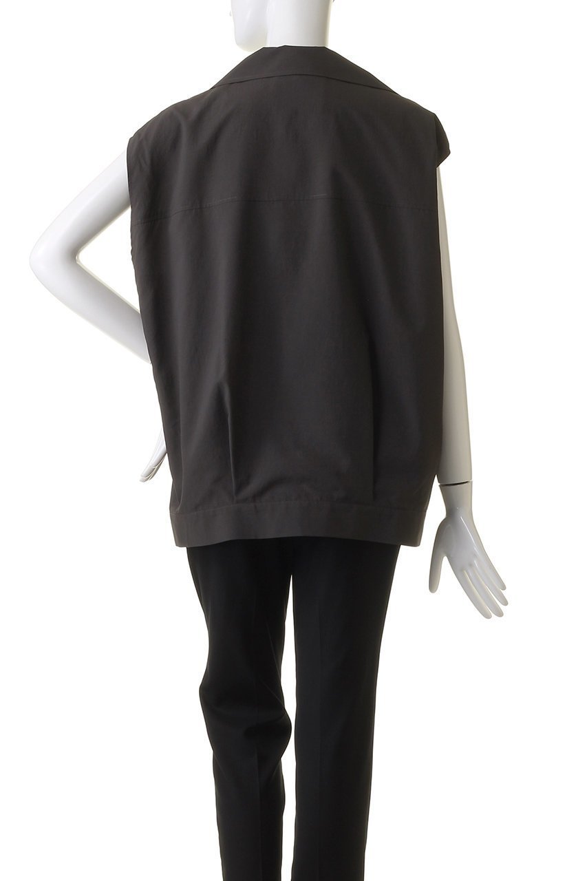 【リムアーク/RIM.ARK】のOver sized riders vest/ベスト 人気、トレンドファッション・服の通販 founy(ファニー) 　ファッション　Fashion　レディースファッション　Fashion for Women　アウター　Coat / Outerwear Collection　レディースジャケット・軽アウター　Jackets　ライダースジャケット / レザースタイル　Riders Jackets & Biker Style　ジャケット　Jacket, Outerwear　タイプライター　Typewriter Fabric, Crisp Cotton　ベスト　Vest, Waistcoat　ライダース　Riders　ライダースジャケット　Riders, Biker Jacket　other-4|ID: prp329100004608278 ipo3291000000032930724