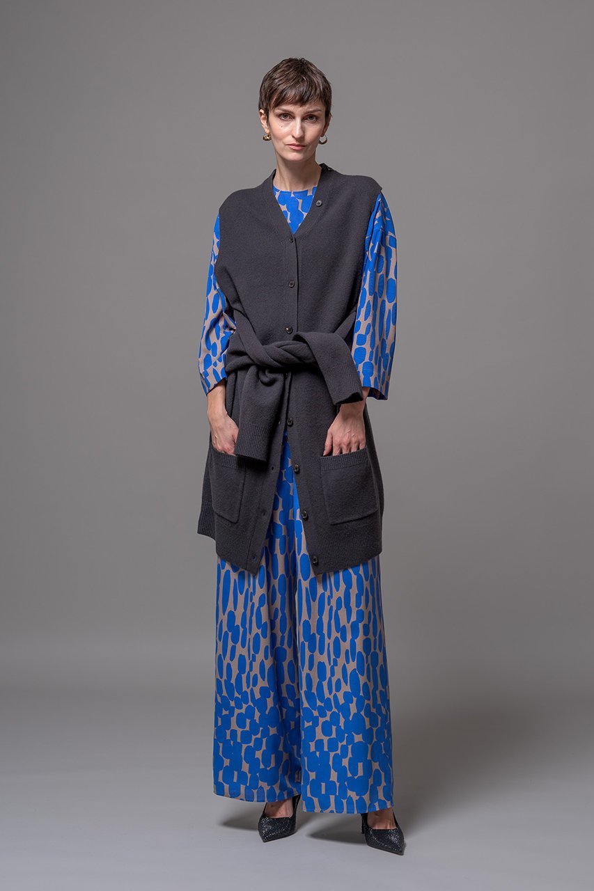 【ドメル/DOMELLE】のシルク プリント ワイドパンツ 人気、トレンドファッション・服の通販 founy(ファニー) 　ファッション　Fashion　レディースファッション　Fashion for Women　パンツ　Pants & Trousers　シルク　Silk, 100% Silk　シンプル　Simple, Minimal　ストライプ　Stripe, Striped Pattern　プリント　Print, Printed Pattern　ワイド　Wide, Wide Fit　A/W・秋冬　Autumn/Winter　other-8|ID: prp329100004608279 ipo3291000000032930756