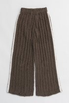 【プランク プロジェクト/PRANK PROJECT】のニットトラックパンツ/Knit Track Pants 人気、トレンドファッション・服の通販 founy(ファニー) ファッション Fashion レディースファッション Fashion for Women パンツ Pants & Trousers スポーティ Sporty, Casual Athletic セットアップ Set-Up, Coordinated Outfit thumbnail BRN(ブラウン)|ID: prp329100004608282 ipo3291000000032931028