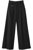 【プランク プロジェクト/PRANK PROJECT】のロークロッチワイドパンツ / Low Crotch Wide Pants 人気、トレンドファッション・服の通販 founy(ファニー) ファッション Fashion レディースファッション Fashion for Women パンツ Pants & Trousers ストライプ Stripe, Striped Pattern セットアップ Set-Up, Coordinated Outfit ツイル Twist, Twisted Detail ワイド Wide, Wide Fit thumbnail BLK(ブラック)|ID: prp329100004608283 ipo3291000000032931096