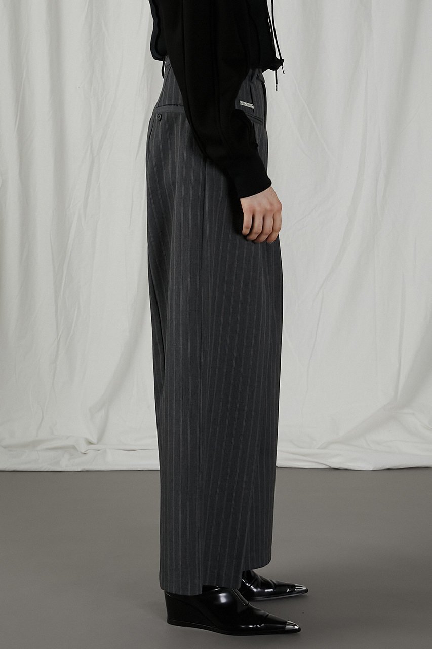 【プランク プロジェクト/PRANK PROJECT】のロークロッチワイドパンツ / Low Crotch Wide Pants 人気、トレンドファッション・服の通販 founy(ファニー) ファッション Fashion レディースファッション Fashion for Women パンツ Pants & Trousers ストライプ Stripe, Striped Pattern セットアップ Set-Up, Coordinated Outfit ツイル Twist, Twisted Detail ワイド Wide, Wide Fit other-7|ID: prp329100004608283 ipo3291000000034423160