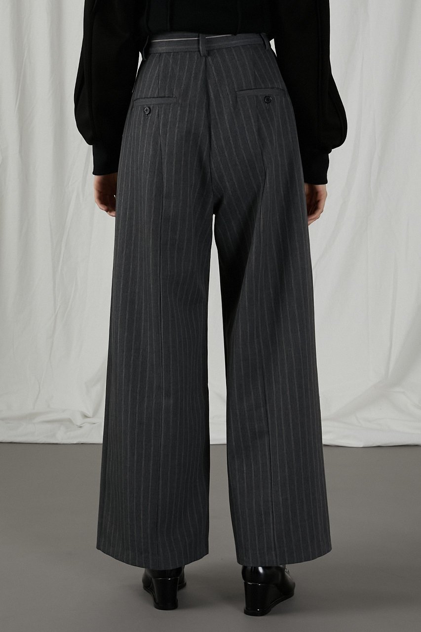 【プランク プロジェクト/PRANK PROJECT】のロークロッチワイドパンツ / Low Crotch Wide Pants 人気、トレンドファッション・服の通販 founy(ファニー) ファッション Fashion レディースファッション Fashion for Women パンツ Pants & Trousers ストライプ Stripe, Striped Pattern セットアップ Set-Up, Coordinated Outfit ツイル Twist, Twisted Detail ワイド Wide, Wide Fit other-8|ID: prp329100004608283 ipo3291000000034423161