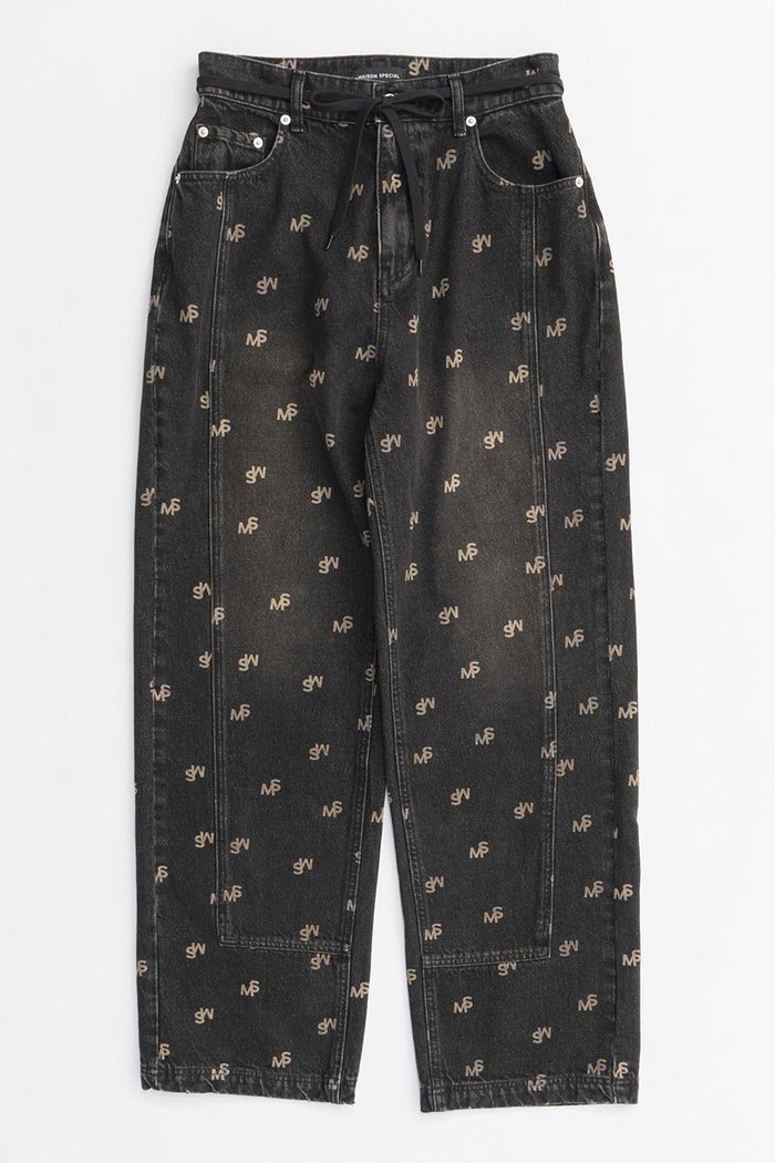 【メゾンスペシャル/MAISON SPECIAL】のMonogram Print Denim Pants/モノグラムプリントデニム インテリア・キッズ・メンズ・レディースファッション・服の通販 founy(ファニー) https://founy.com/ ファッション Fashion レディースファッション Fashion for Women パンツ Pants & Trousers デニムパンツ・ジーンズ・美脚デニム Denim Jeans & Pants ヴィンテージ Vintage Style シンプル Simple, Minimal ツイル Twist, Twisted Detail デニム Denim, Jeans Material プリント Print, Printed Pattern ワイド Wide, Wide Fit A/W・秋冬 Autumn/Winter |ID: prp329100004608285 ipo3291000000032931189