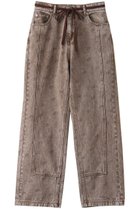 【メゾンスペシャル/MAISON SPECIAL】のMonogram Print Denim Pants/モノグラムプリントデニム BRN(ブラウン)|ID: prp329100004608285 ipo3291000000032931217