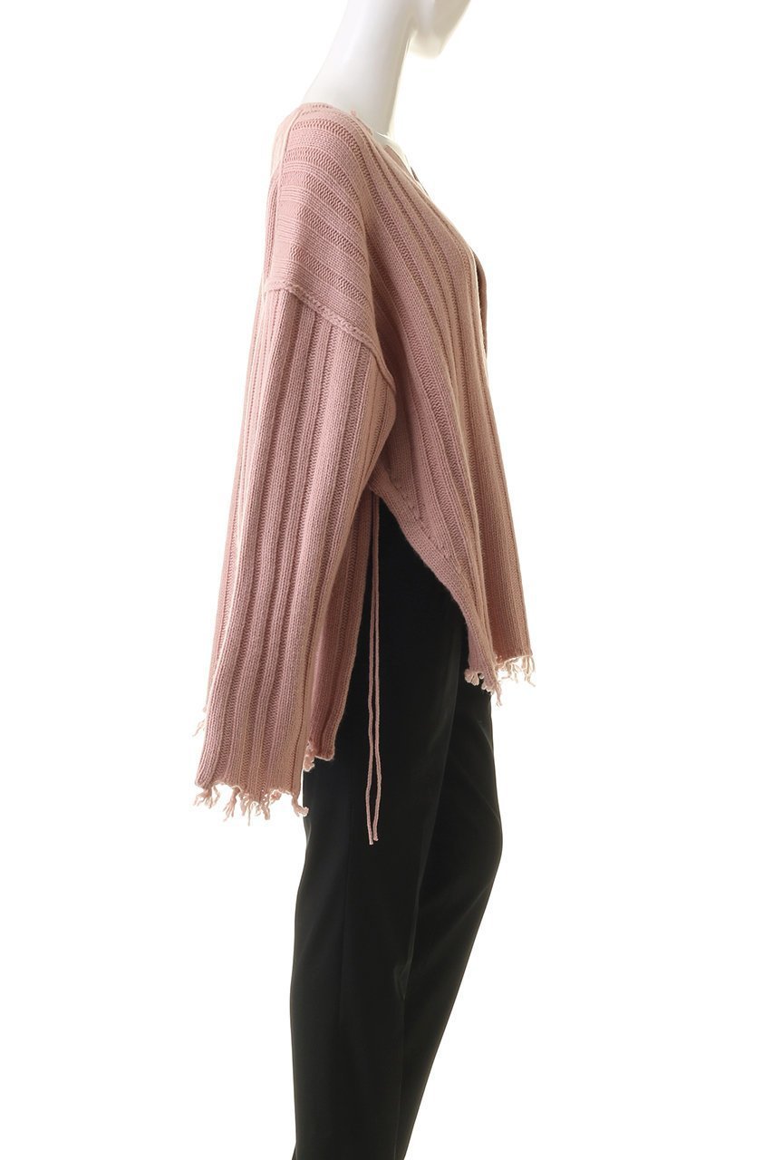 【プランク プロジェクト/PRANK PROJECT】のブランジネックニット / Plunge Neck Knit 人気、トレンドファッション・服の通販 founy(ファニー) 　ファッション　Fashion　レディースファッション　Fashion for Women　トップス・カットソー　Cut & Sew Tops　ニット　Knit Tops & Sweaters　カジュアルプルオーバー・ニットトップス　Pullovers & Knit Tops / Casual Pullovers　おすすめ　Recommended / Our Picks　アシンメトリー　Asymmetrical Style　インナー　Innerwear　スリット　Slit, Slit Detail　ダメージ　Distressed, Destroyed　other-3|ID: prp329100004608286 ipo3291000000034980617