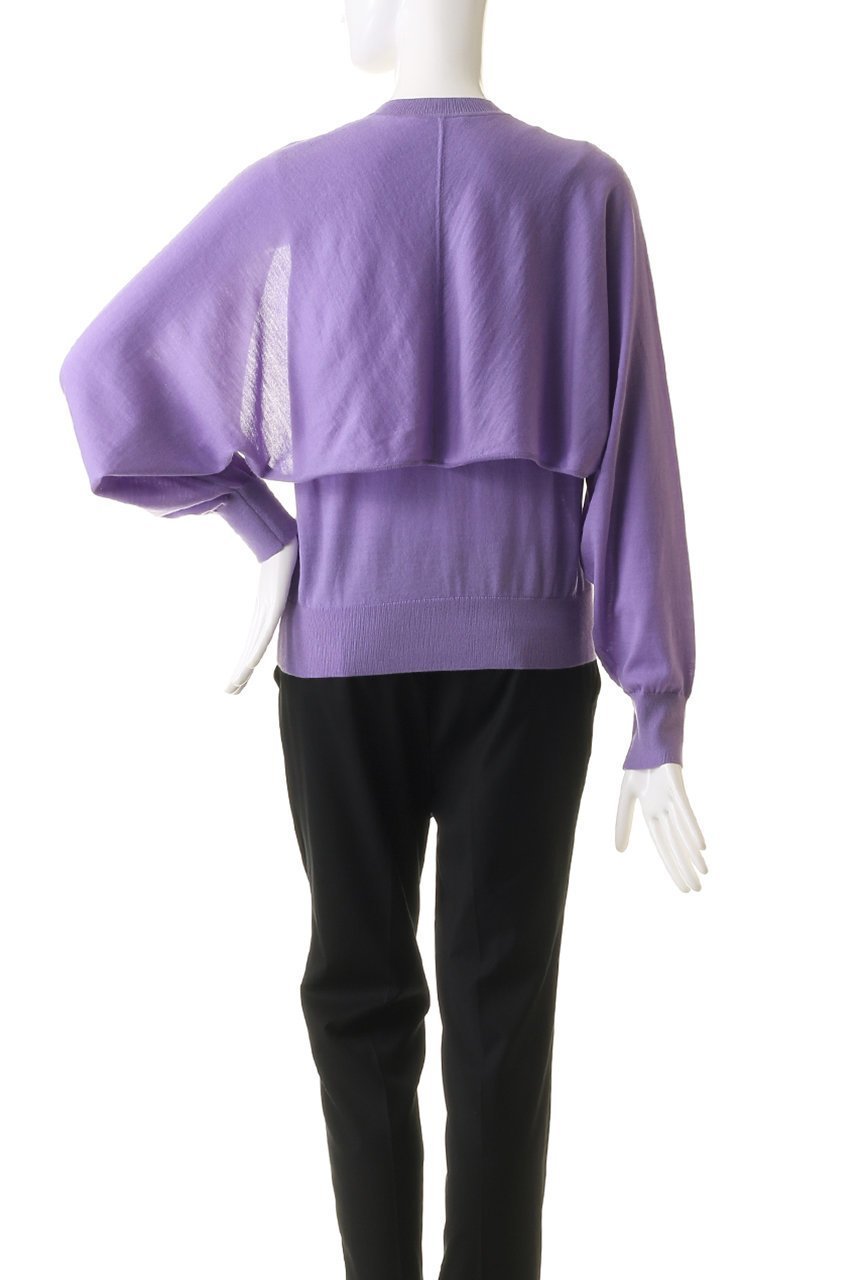 【デザイン ワークス/DESIGN WORKS】のボレロクルーカーディガン 人気、トレンドファッション・服の通販 founy(ファニー) 　ファッション　Fashion　レディースファッション　Fashion for Women　トップス・カットソー　Cut & Sew Tops　ニット　Knit Tops & Sweaters　カーディガン・羽織り　Layered Style Cardigans　なめらか　Smooth, Silky Texture　カーディガン　Cardigan, Knitwear　コンパクト　Compact, Small Size　ノースリーブ　Sleeveless, No-Sleeve　other-4|ID: prp329100004608291 ipo3291000000032931778