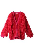 【メゾンスペシャル/MAISON SPECIAL】のシャギーフリンジハンドカーディガン 人気、トレンドファッション・服の通販 founy(ファニー) ファッション Fashion レディースファッション Fashion for Women トップス・カットソー Cut & Sew Tops ニット Knit Tops & Sweaters カーディガン・羽織り Layered Style Cardigans カーディガン Cardigan, Knitwear ストレート Straight, Straight Cut フェザーヤーン Feather Yarn, Fluffy Yarn フリンジ Fringe, Tassel メランジ Melange, Mixed Yarn 手編み Hand-Knitted, Handmade Knit thumbnail PNK(ピンク)|ID: prp329100004608297 ipo3291000000034909884