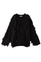 【メゾンスペシャル/MAISON SPECIAL】のシャギーフリンジハンドカーディガン BLK(ブラック)|ID: prp329100004608297 ipo3291000000036022975