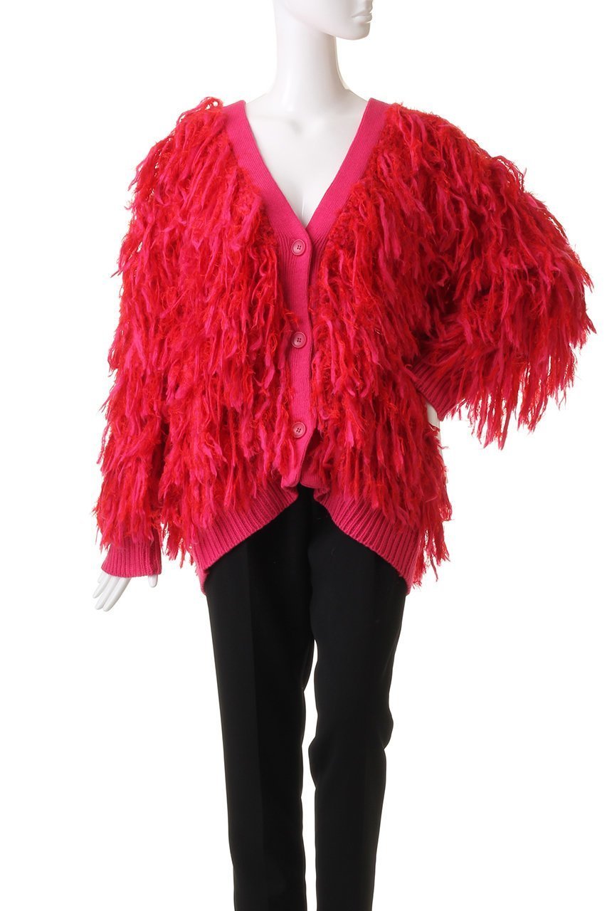 【メゾンスペシャル/MAISON SPECIAL】のシャギーフリンジハンドカーディガン 人気、トレンドファッション・服の通販 founy(ファニー) ファッション Fashion レディースファッション Fashion for Women トップス・カットソー Cut & Sew Tops ニット Knit Tops & Sweaters カーディガン・羽織り Layered Style Cardigans カーディガン Cardigan, Knitwear ストレート Straight, Straight Cut フェザーヤーン Feather Yarn, Fluffy Yarn フリンジ Fringe, Tassel メランジ Melange, Mixed Yarn 手編み Hand-Knitted, Handmade Knit other-2|ID: prp329100004608297 ipo3291000000036022982