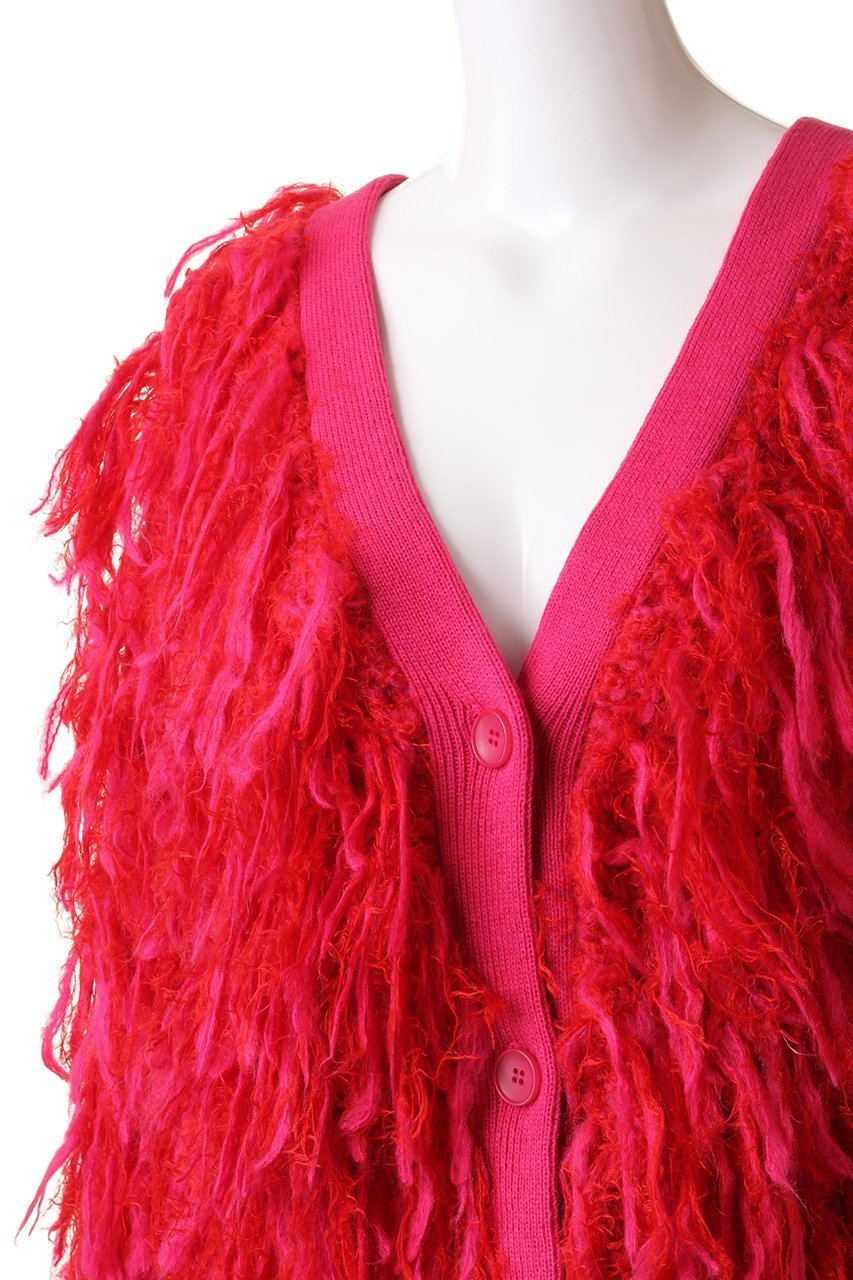 【メゾンスペシャル/MAISON SPECIAL】のシャギーフリンジハンドカーディガン 人気、トレンドファッション・服の通販 founy(ファニー) ファッション Fashion レディースファッション Fashion for Women トップス・カットソー Cut & Sew Tops ニット Knit Tops & Sweaters カーディガン・羽織り Layered Style Cardigans カーディガン Cardigan, Knitwear ストレート Straight, Straight Cut フェザーヤーン Feather Yarn, Fluffy Yarn フリンジ Fringe, Tassel メランジ Melange, Mixed Yarn 手編み Hand-Knitted, Handmade Knit other-5|ID: prp329100004608297 ipo3291000000036022985