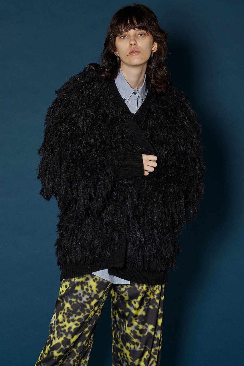 【メゾンスペシャル/MAISON SPECIAL】のシャギーフリンジハンドカーディガン 人気、トレンドファッション・服の通販 founy(ファニー) ファッション Fashion レディースファッション Fashion for Women トップス・カットソー Cut & Sew Tops ニット Knit Tops & Sweaters カーディガン・羽織り Layered Style Cardigans カーディガン Cardigan, Knitwear ストレート Straight, Straight Cut フェザーヤーン Feather Yarn, Fluffy Yarn フリンジ Fringe, Tassel メランジ Melange, Mixed Yarn 手編み Hand-Knitted, Handmade Knit other-6|ID: prp329100004608297 ipo3291000000036022986