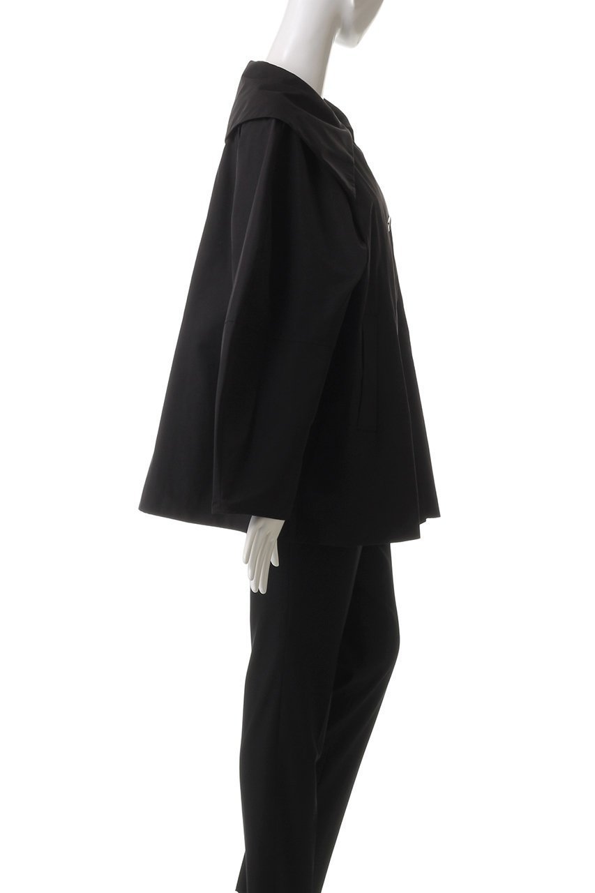 【ランバン オン ブルー/LANVIN en Bleu】のビッグカラーライトタフタミドルコート 人気、トレンドファッション・服の通販 founy(ファニー) 　ファッション　Fashion　レディースファッション　Fashion for Women　アウター　Coat / Outerwear Collection　コート・ロングコート・ピーコート　Long Coats, Peacoats & More　エレガント 上品　Elegant　シンプル　Simple, Minimal　タフタ　Taffeta, Structured Fabric　ビッグ　Big, Oversized　ミドル　Middle Length, Mid Height　ロング　Long, Long-Length　other-3|ID: prp329100004608298 ipo3291000000034825822