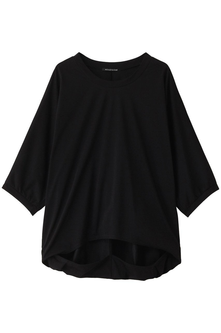 【ミズイロ インド/mizuiro ind】のdolman cocoon P/O プルオーバー インテリア・キッズ・メンズ・レディースファッション・服の通販 founy(ファニー) 　ファッション　Fashion　レディースファッション　Fashion for Women　トップス・カットソー　Cut & Sew Tops　シャツ・ブラウス・オフィスカジュアル　Elegant Blouses & Button-Ups　ロングTシャツ・Tシャツ　Longline T-Shirts & Tees　カジュアルプルオーバー・ニットトップス　Pullovers & Knit Tops / Casual Pullovers　カットソー・ベーシックTシャツ　Cut-and-Sewn Tops / Stretch Tees & Basics　ショート　Short, Short Length　スキニー　Skinny, Slim Fit　スリーブ　Sleeve, Long Sleeve / Short Sleeve　トレンド　Trend, Trending Now　バランス　Balance, Style Balance　ボトム　Bottoms, Lower Wear　レギンス　Leggings, Stretch Pants　今季　This Season, Current Season　black|ID: prp329100004608300 ipo3291000000032932216