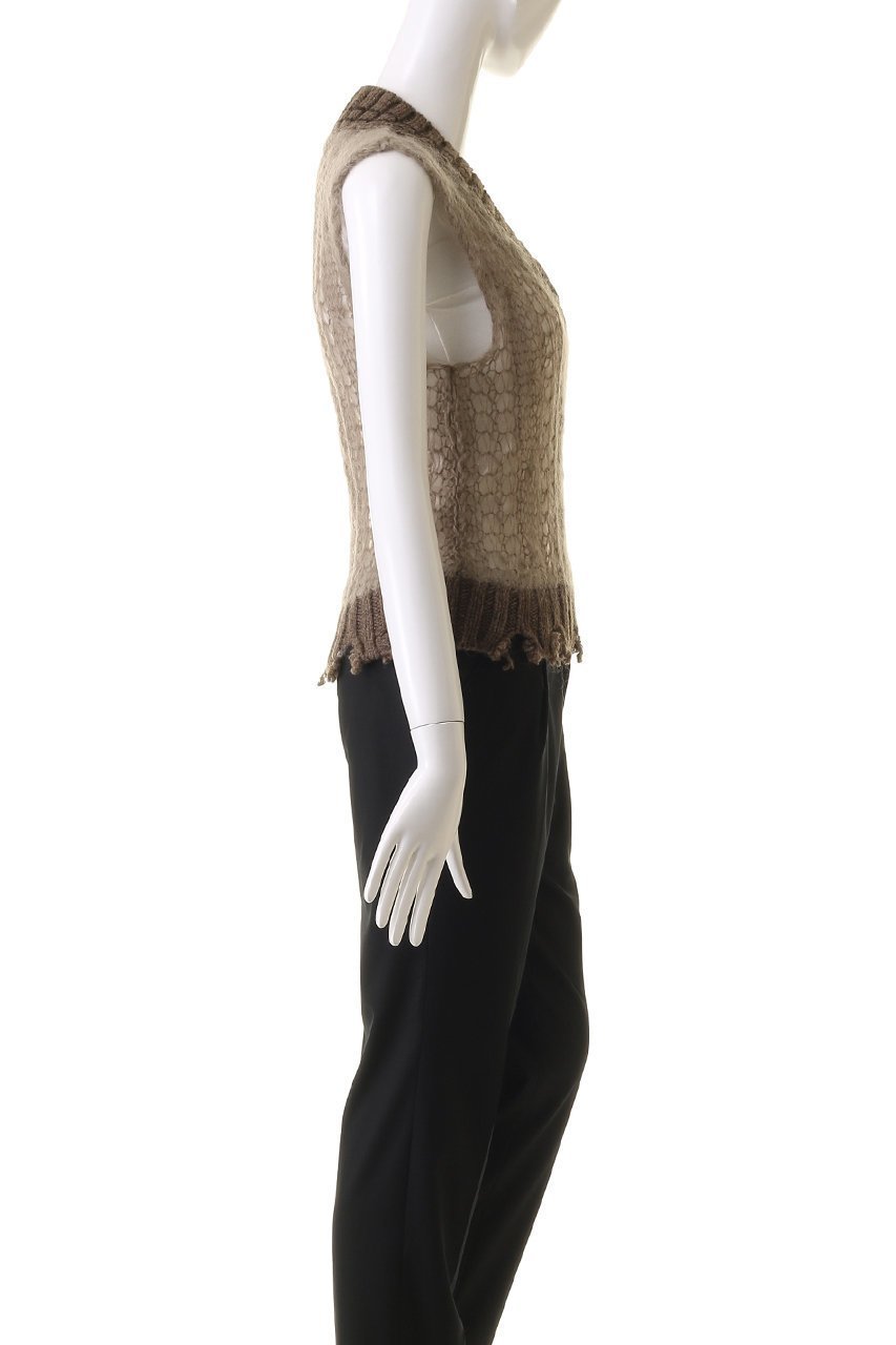 【プランク プロジェクト/PRANK PROJECT】のシアーチルデンニットベスト / Sheer Tilden Knit Vest 人気、トレンドファッション・服の通販 founy(ファニー) 　ファッション　Fashion　レディースファッション　Fashion for Women　トップス・カットソー　Cut & Sew Tops　ニット　Knit Tops & Sweaters　ベスト&ジレ / 重ね着スタイル　Vests & Gilets　カジュアルプルオーバー・ニットトップス　Pullovers & Knit Tops / Casual Pullovers　ダメージ　Distressed, Destroyed　other-3|ID: prp329100004608304 ipo3291000000032932408