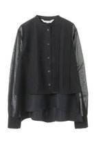 【マルティニーク/martinique】の【l heritage martinique】コットンシルクオーガンジーアンサンブル ブラック|ID: prp329100004608305 ipo3291000000032932399
