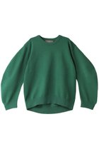 【エリオポール/heliopole】のバナナスリーブニット 人気、トレンドファッション・服の通販 founy(ファニー) ファッション Fashion レディースファッション Fashion for Women トップス・カットソー Cut & Sew Tops ニット Knit Tops & Sweaters カジュアルプルオーバー・ニットトップス Pullovers & Knit Tops / Casual Pullovers ショート Short, Short Length テーパード Tapered, Tapered Pants トレンド Trend, Trending Now バランス Balance, Style Balance thumbnail グリーン|ID: prp329100004608310 ipo3291000000035067766