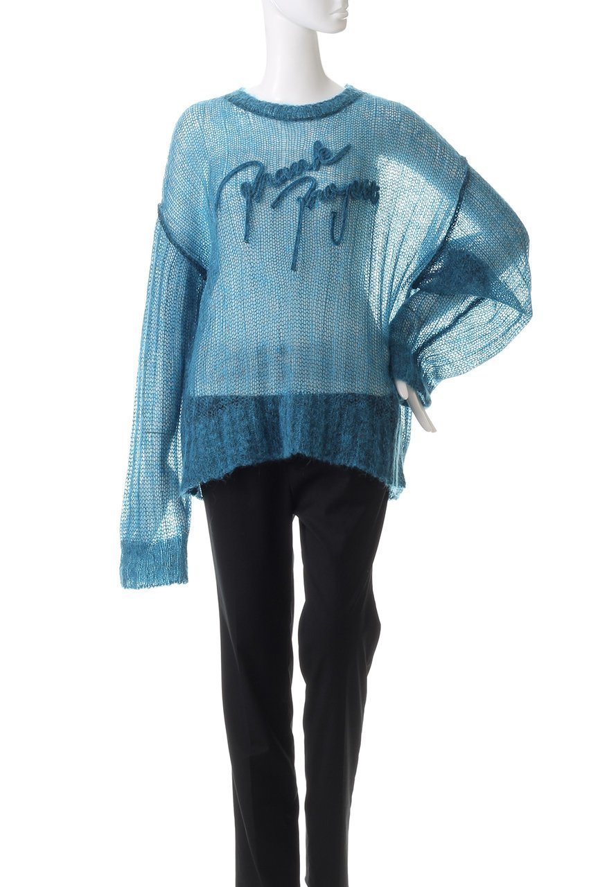 【プランク プロジェクト/PRANK PROJECT】のシアーモヘアロゴニット / Sheer Mohair Logo Knit 人気、トレンドファッション・服の通販 founy(ファニー) 　ファッション　Fashion　レディースファッション　Fashion for Women　トップス・カットソー　Cut & Sew Tops　ニット　Knit Tops & Sweaters　カジュアルプルオーバー・ニットトップス　Pullovers & Knit Tops / Casual Pullovers　other-2|ID: prp329100004608311 ipo3291000000035067782