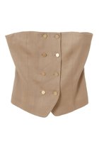 【マルティニーク/martinique】の【l heritage martinique】カポックオックスビスチェ ベージュ|ID: prp329100004608314 ipo3291000000032932972