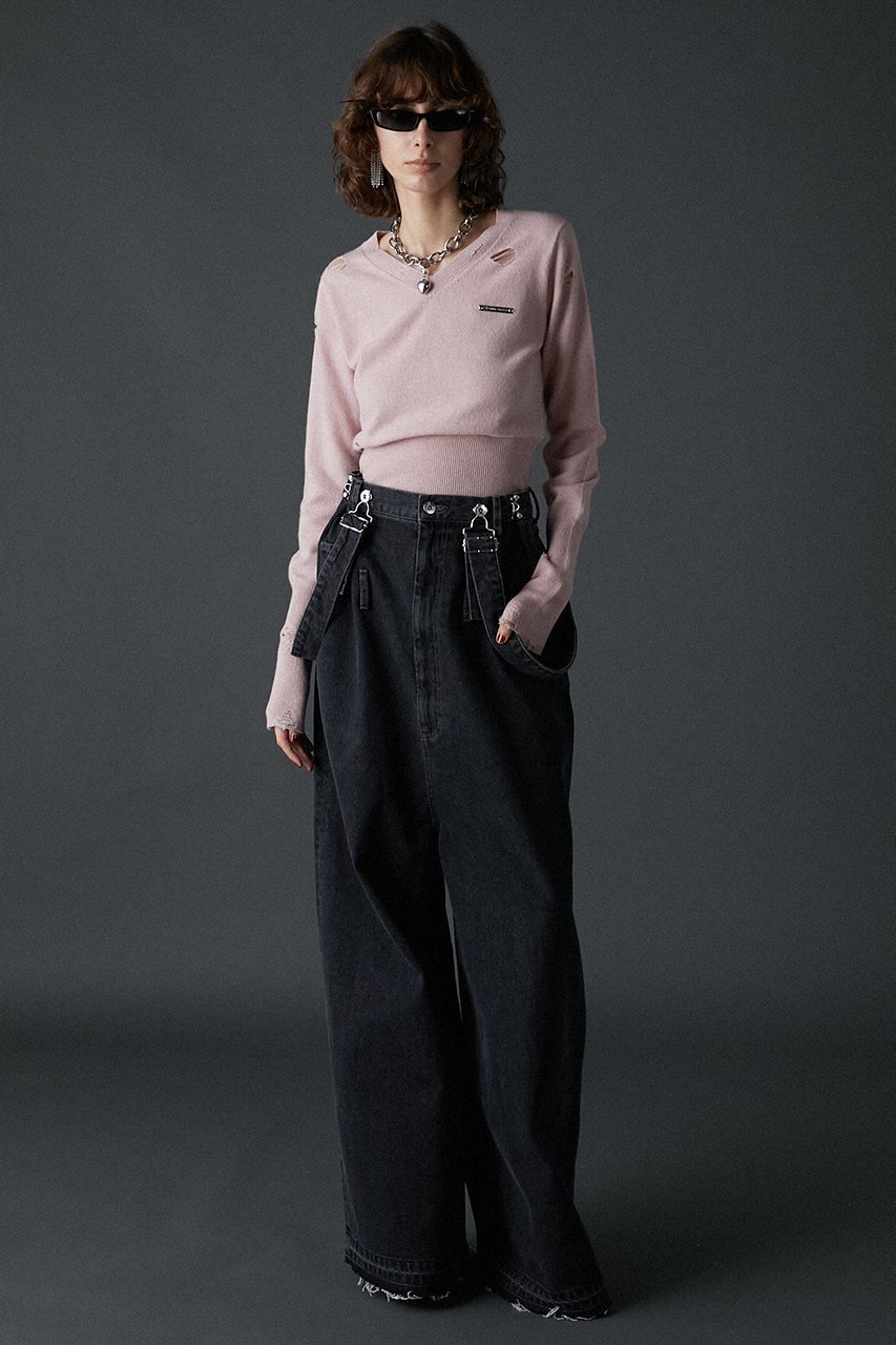 【プランク プロジェクト/PRANK PROJECT】のカシミヤブレンドダメージニット / Cashmere Blend Damaged Knit 人気、トレンドファッション・服の通販 founy(ファニー) ファッション Fashion レディースファッション Fashion for Women トップス・カットソー Cut & Sew Tops ニット Knit Tops & Sweaters カジュアルプルオーバー・ニットトップス Pullovers & Knit Tops / Casual Pullovers インナー Innerwear クラシカル Classical, Vintage-Inspired ダメージ Distressed, Destroyed エレガント 上品 Elegant other-6|ID: prp329100004608317 ipo3291000000034422873