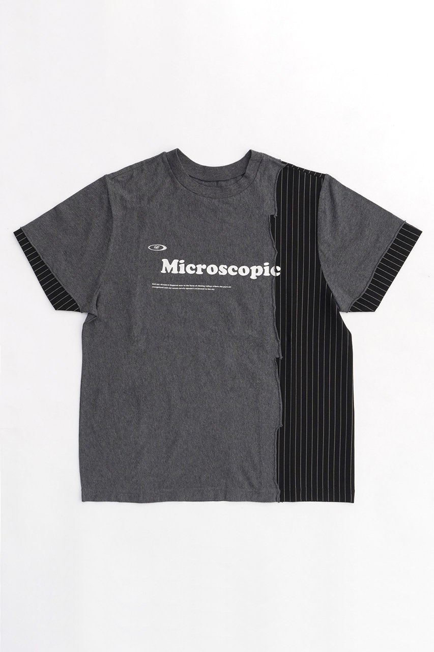 【メゾンスペシャル/MAISON SPECIAL】のMicroscopic T-shirt/MicroscopicTシャツ インテリア・キッズ・メンズ・レディースファッション・服の通販 founy(ファニー) 　ファッション　Fashion　レディースファッション　Fashion for Women　トップス・カットソー　Cut & Sew Tops　シャツ・ブラウス・オフィスカジュアル　Elegant Blouses & Button-Ups　ロングTシャツ・Tシャツ　Longline T-Shirts & Tees　カットソー・ベーシックTシャツ　Cut-and-Sewn Tops / Stretch Tees & Basics　コンパクト　Compact, Small Size　ショート　Short, Short Length　スリーブ　Sleeve, Long Sleeve / Short Sleeve　プリント　Print, Printed Pattern　ヴィンテージ　Vintage Style　MLT1(マルチカラー)|ID: prp329100004608320 ipo3291000000032933267